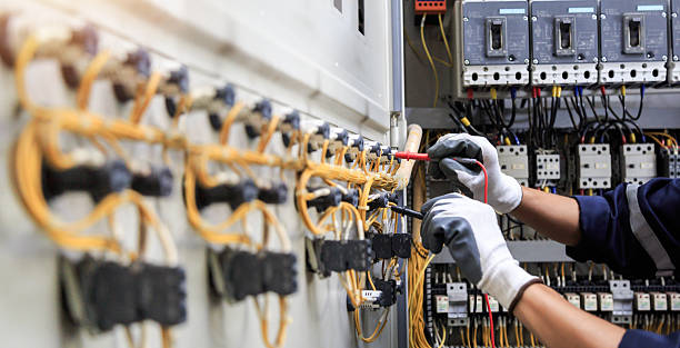 Professional Electrician technician working in South Henderson, NC